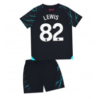 Manchester City Rico Lewis #82 Rezervni Dres za djecu 2023-24 Kratak Rukav (+ Kratke hlače)
